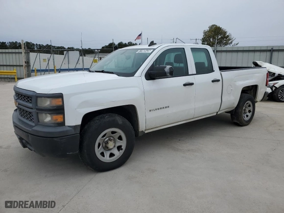 2015 Chevrolet Silverado 1500 Work Truck with VIN 1GCRCPEH8FZ251326, listed as a Copart auction lot 45062795 with 249,708 mi miles and Clean Title. Bid and sale history available at carsss.com. Image 1.