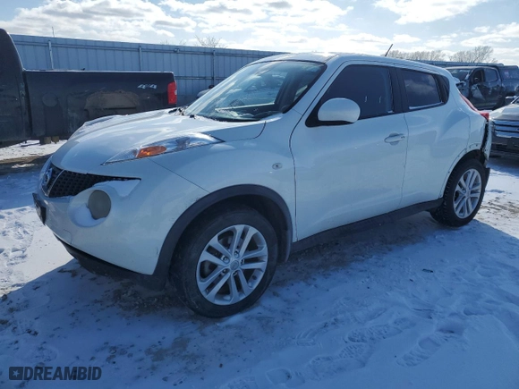 2013 Nissan Juke NISMO with VIN JN8AF5MV8DT217584, listed as a Copart auction lot 45766725 with 152,230 mi miles and Salvage Title. Bid and sale history available at carsss.com. Image 1.