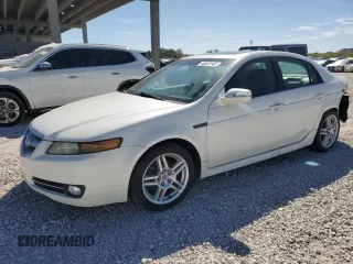2007 Acura TL with VIN 19UUA66257A024911, listed as a Copart auction lot 48043145 with 179,432 mi miles and Salvage Title. Bid and sale history available at carsss.com. Image 1.