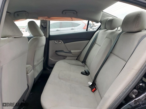 2013 Honda Civic Sdn LX with VIN 19XFB2F58DE211205, listed as a Copart auction lot 51547905 with 187,760 mi miles and Salvage Title. Bid and sale history available at carsss.com. Image 10.