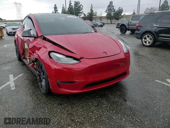 2022 Tesla Model Y Performance с VIN 7SAYGDEF7NF335903, выставлен на аукционе Copart как лот 48883035 с пробегом 73 132 миль миль и Списание • Salvage title. История ставок и продаж доступна на DreamBid. Изображение 12.