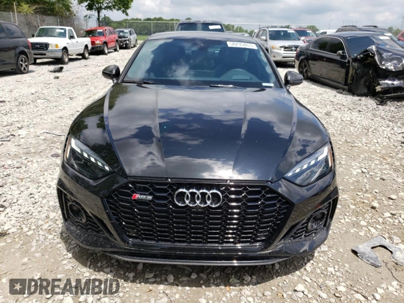 2023 Audi RS 5 Sportback z VIN WUAAWCF5XPA900600, wystawiony jako Copart lot #58295863 z przebiegiem 4808 mil mil oraz . Historia ofert i sprzedaży dostępna na DreamBid. Obrazek 5.