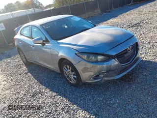 2016 Mazda Mazda3 i Sport with VIN JM1BM1U71G1315193, listed as a IAAI auction lot 41093477 with 214,069 mi miles. Bid and sale history available at carsss.com. Image 1.