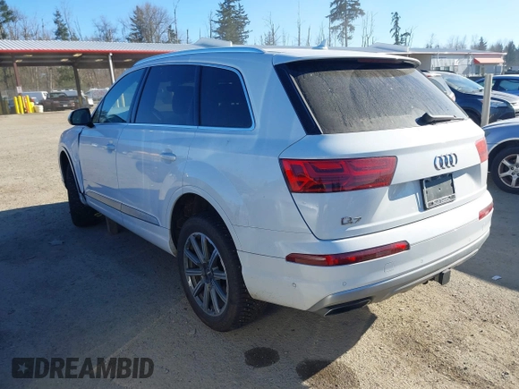 2019 Audi Q7 Premium Plus z VIN WA1LAAF78KD006428, wystawiony jako IAAI lot #41432030 z przebiegiem 63 380 mil mil oraz . Historia ofert i sprzedaży dostępna na DreamBid. Obrazek 3.