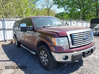 2010 Ford F-150 XL with VIN 1FTFX1EV6AFC58618, listed as a IAAI auction lot 42029696 with 128,258 mi miles. Bid and sale history available at carsss.com. Image 1.