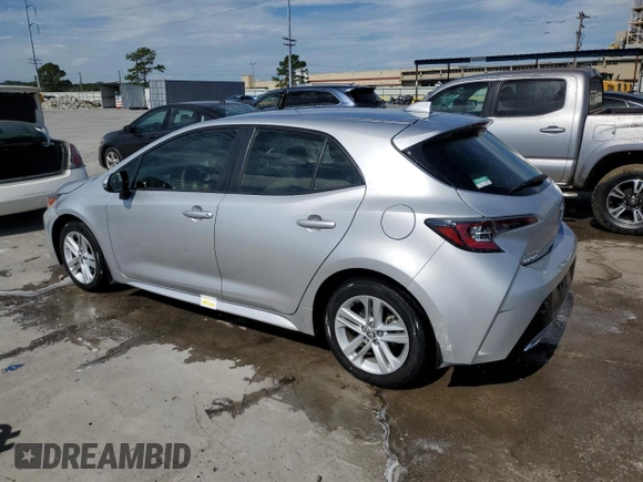 2019 Toyota Corolla Hatchback SE with VIN JTNK4RBE8K3067260, listed as a Copart auction lot 73574394 with 45,907 mi miles and Non Repairable. Bid and sale history available at carsss.com. Image 2.