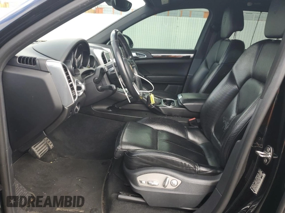2017 Porsche Cayenne S E-Hybrid with VIN WP1AE2A26HLA74128, listed as a Copart auction lot 46486355 with 57,482 mi miles and Salvage title. Bid and sale history available at DreamBid. Image 7.
