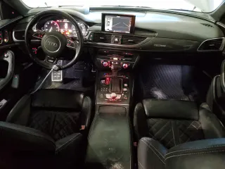 2015 Audi S6 Prestige with VIN WAUF2AFC7FN005779, listed as a Copart auction lot 86597504 with 103,980 mi miles and Salvage Title. Bid and sale history available at carsss.com. Image 8.