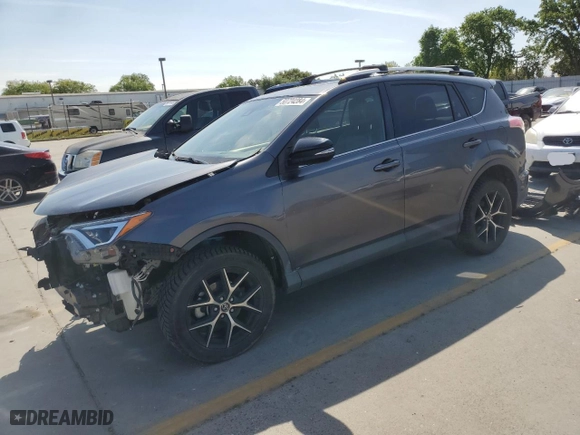 2018 Toyota RAV4 SE with VIN JTMJFREV9JD225300, listed as a Copart auction lot 50724284 with 43,619 mi miles. Bid and sale history available at carsss.com. Image 1.