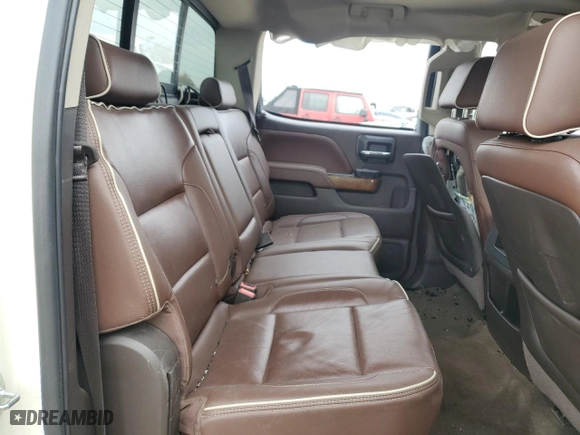 2015 Chevrolet Silverado 1500 High Country with VIN 3GCUKTEC9FG121324, listed as a Copart auction lot 77551124 with 104,037 mi miles and Salvage Title. Bid and sale history available at carsss.com. Image 10.