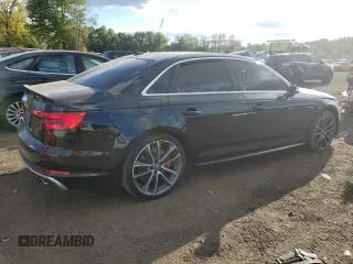 2018 Audi S4 Prestige with VIN WAUC4BF47JA001405, listed as a Copart auction lot 74313694 with 94,419 mi miles and Salvage Title. Bid and sale history available at carsss.com. Image 3.