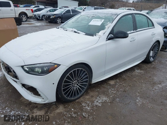 2022 Mercedes-Benz C 300 with VIN W1KAF4HB7NR045963, listed as a IAAI auction lot 41535370 with 16,957 mi miles and . Bid and sale history available at DreamBid. Image 22.