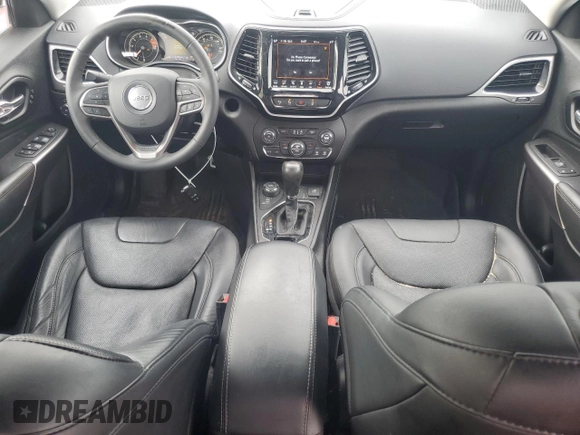 2021 Jeep Cherokee Limited with VIN 1C4PJMDX1MD206064, listed as a Copart auction lot 54877075 with 41,285 mi miles and Salvage title. Bid and sale history available at DreamBid. Image 8.