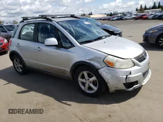 2008 Suzuki SX4 with VIN JS2YB413885110697, listed as a Copart auction lot 50116634 with 145,099 mi miles and Salvage Title. Bid and sale history available at carsss.com. Image 4.