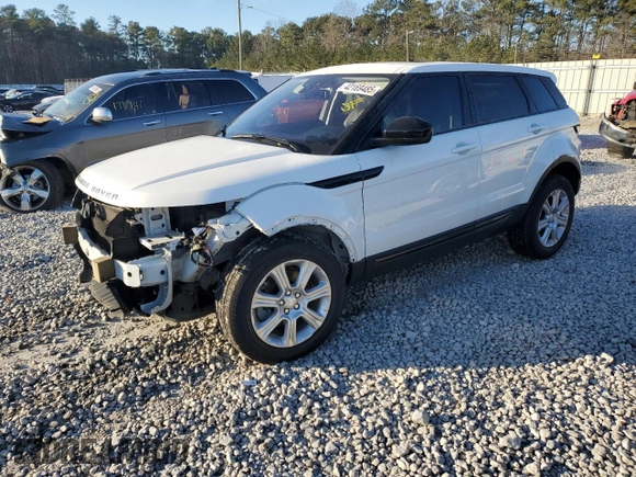 2019 Land Rover Range Rover Evoque SE with VIN SALVP2RX2KH347100, listed as a Copart auction lot 42169485 with 47,875 mi miles and Salvage Title. Bid and sale history available at carsss.com. Image 1.