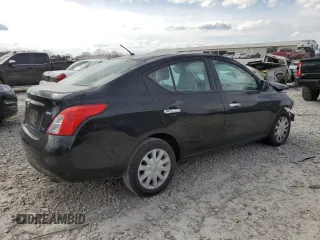 2012 Nissan Versa S with VIN 3N1CN7AP8CL868924, listed as a Copart auction lot 47470015 with 168,465 mi miles and Salvage Title. Bid and sale history available at carsss.com. Image 3.
