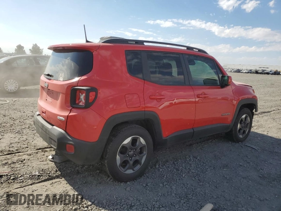 2018 Jeep Renegade Latitude z VIN ZACCJABHXJPH64372, wystawiony jako Copart lot #73041644 z przebiegiem 48 366 mil mil oraz Szkoda całkowita • Salvage title. Historia ofert i sprzedaży dostępna na DreamBid. Obrazek 3.