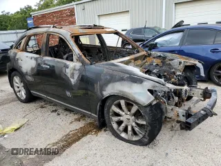 2003 Infiniti FX Options with VIN JNRBS08W63X403326, listed as a Copart auction lot 70041524 with Not Provided miles and Non Repairable. Bid and sale history available at DreamBid. Image 4.