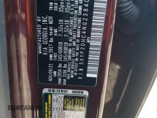 2022 Kia Telluride LX with VIN 5XYP2DHC4NG238403, listed as a Copart auction lot 47356145 with 62,786 mi miles and Salvage title. Bid and sale history available at DreamBid. Image 13.