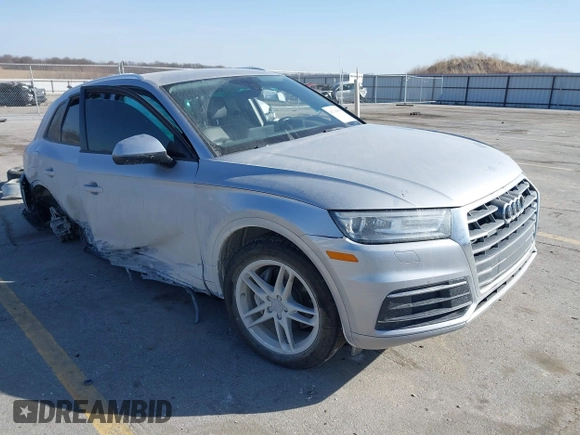 2018 Audi Q5 Premium with VIN WA1ANAFY4J2118996, listed as a IAAI auction lot 41798898 with 136,252 mi miles and . Bid and sale history available at DreamBid. Image 1.