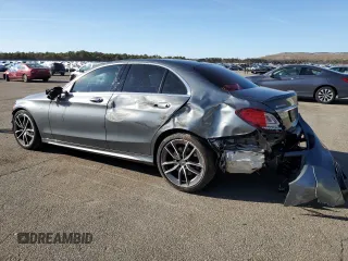 2020 Mercedes-Benz C 43 AMG with VIN W1KWF6EB5LR570524, listed as a Copart auction lot 48474575 with 65,488 mi miles and Salvage Title. Bid and sale history available at carsss.com. Image 2.