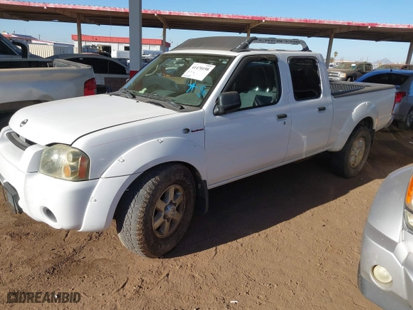 2003 Nissan Frontier 4WD SVE with VIN 1N6MD29Y93C451874, listed as a IAAI auction lot 41470198 with 216,482 mi miles. Bid and sale history available at carsss.com. Image 2.