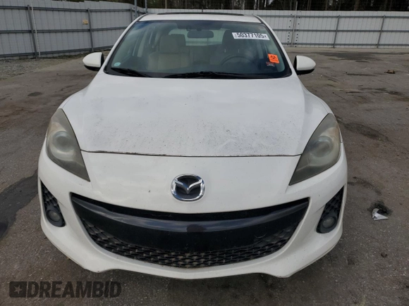 2013 Mazda 3 i Grand Touring with VIN JM1BL1M7XD1833172, listed as a Copart auction lot 50377105 with 143,141 mi miles and Salvage title. Bid and sale history available at DreamBid. Image 5.