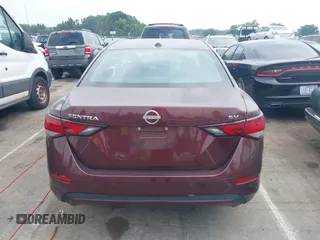 2024 Nissan Sentra SV with VIN 3N1AB8CV3RY221229, listed as a IAAI auction lot 42666353 with 43,574 mi miles and . Bid and sale history available at DreamBid. Image 16.