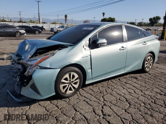 2017 Toyota Prius Two with VIN JTDKBRFU2H3025915, listed as a Copart auction lot 52765205 with 144,232 mi miles and Salvage Title. Bid and sale history available at carsss.com. Image 1.