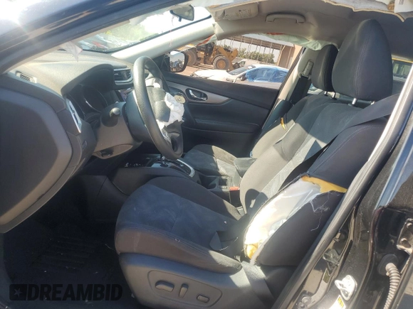 2016 Nissan Rogue SV with VIN KNMAT2MV0GP674938, listed as a Copart auction lot 62122824 with Not Provided miles and Salvage Title. Bid and sale history available at carsss.com. Image 7.