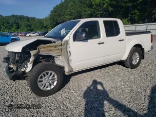 2019 Nissan Frontier SV with VIN 1N6AD0EV9KN768219, listed as a Copart auction lot 61600985 with 88,842 mi miles and Salvage title. Bid and sale history available at DreamBid. Image 1.