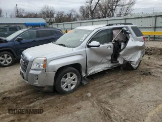 2012 GMC Terrain SLE-2 with VIN 2GKALSEK9C6286657, listed as a Copart auction lot 44810125 with 119,648 mi miles and Salvage Title. Bid and sale history available at carsss.com. Image 1.