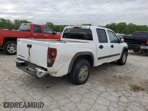 2007 Chevrolet Colorado 2LT with VIN 1GCCS13E578193195, listed as a Copart auction lot 55119185 with 332,579 mi miles and Clean Title. Bid and sale history available at DreamBid. Image 3.