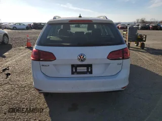 2015 Volkswagen Golf SportWagen TDI SE with VIN 3VWCA7AUXFM508225, listed as a Copart auction lot 80261624 with 144,051 mi miles and Salvage Title. Bid and sale history available at carsss.com. Image 6.