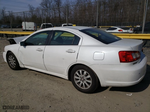 2011 Mitsubishi Galant FE with VIN 4A32B2FF1BE024725, listed as a Copart auction lot 46890585 with 138,577 mi miles and Salvage Title. Bid and sale history available at carsss.com. Image 2.