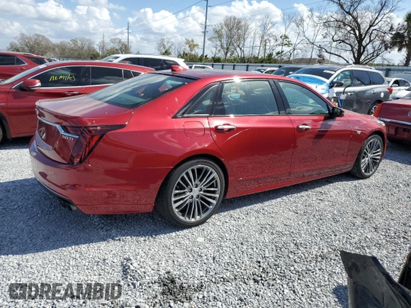 2019 Cadillac CT6 Sport AWD with VIN 1G6KN5R6XKU144961, listed as a Copart auction lot 89283415 with Not provided miles and Non repairable. Bid and sale history available at DreamBid. Image 3.