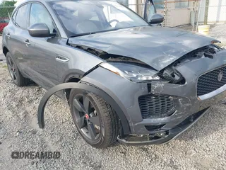 2019 Jaguar E-Pace S with VIN SADFJ2FX0K1Z36984, listed as a IAAI auction lot 42113879 with 52,225 mi miles and . Bid and sale history available at DreamBid. Image 17.