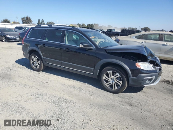 2015 Volvo XC70 T5 Drive-E Premier with VIN YV440MBKXF1210080, listed as a Copart auction lot 76098434 with 92,340 mi miles and Salvage Title. Bid and sale history available at DreamBid. Image 4.