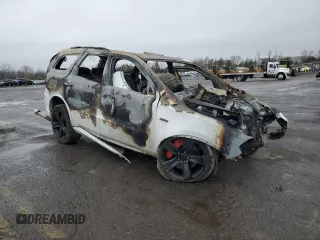 2018 Dodge Durango SRT with VIN 1C4SDJGJXJC157486, listed as a Copart auction lot 51667615 with Not Provided miles and Salvage Title. Bid and sale history available at DreamBid. Image 4.