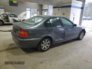 2002 BMW 3 Series 325i with VIN WBAET37472NG77348, listed as a Copart auction lot 45745075 with 97,787 mi miles and Salvage Title. Bid and sale history available at carsss.com. Image 3.