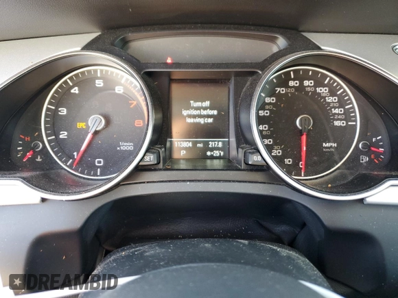 2016 Audi A5 Premium Plus with VIN WAUM2AFR3GA015164, listed as a Copart auction lot 46110405 with 113,804 mi miles and Salvage Title. Bid and sale history available at carsss.com. Image 9.