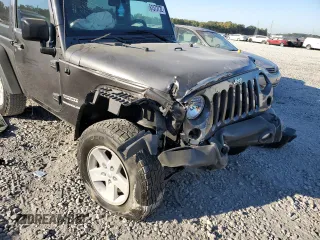 2017 Jeep Wrangler Willys Wheeler with VIN 1C4AJWAG6HL521623, listed as a Copart auction lot 61373722 with Not Provided miles and Salvage Title. Bid and sale history available at DreamBid. Image 9.