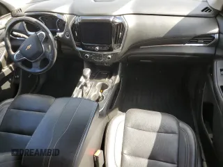 2021 Chevrolet Traverse Premier with VIN 1GNERKKW6MJ238743, listed as a Copart auction lot 57995125 with 61,096 mi miles and Salvage title. Bid and sale history available at DreamBid. Image 8.