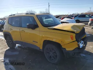 2018 Jeep Renegade Sport with VIN ZACCJBAB5JPH67893, listed as a Copart auction lot 42351905 with 44,358 mi miles and Salvage Title. Bid and sale history available at DreamBid. Image 4.