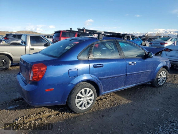 2006 Suzuki Forenza z VIN KL5JD56Z96K478173, wystawiony jako Copart lot #87059644 z przebiegiem 234 059 mil mil oraz Szkoda całkowita • Salvage title. Historia ofert i sprzedaży dostępna na DreamBid. Obrazek 3.