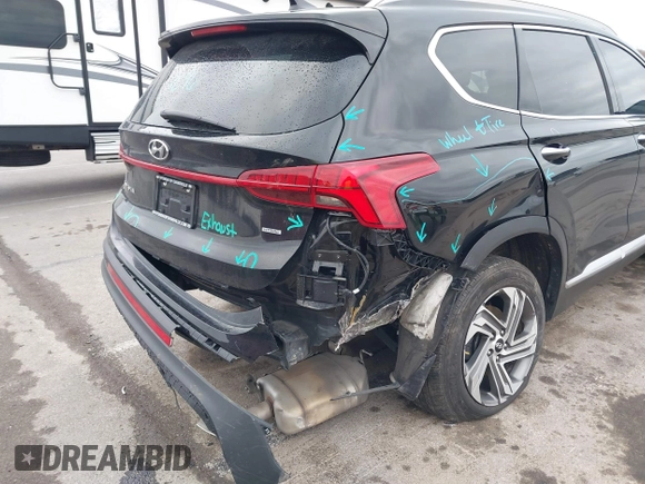 2023 Hyundai Santa Fe SEL with VIN 5NMS3DAJ5PH578071, listed as a IAAI auction lot 41738553 with 40,069 mi miles and . Bid and sale history available at DreamBid. Image 6.