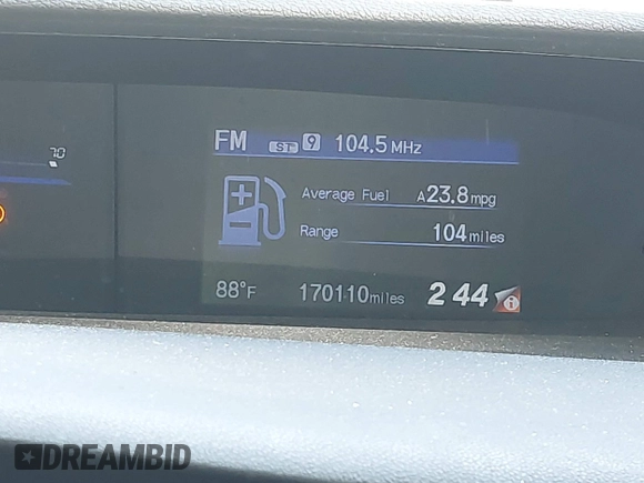 2015 Honda Civic EX-L with VIN 2HGFB2F96FH509201, listed as a IAAI auction lot 42158188 with 170,110 mi miles and . Bid and sale history available at DreamBid. Image 15.
