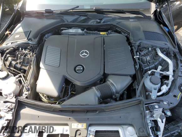 2025 Mercedes-Benz C 300 with VIN W1KAF4HB9SR249921, listed as a Copart auction lot 60754255 with Not provided miles and Salvage title. Bid and sale history available at DreamBid. Image 11.