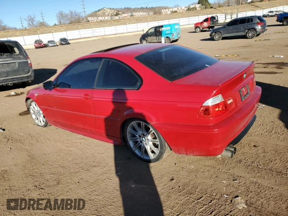 2004 BMW 3 Series 330Ci with VIN WBABD53434PD97550, listed as a Copart auction lot 88313395 with 174,839 mi miles and Salvage Title. Bid and sale history available at carsss.com. Image 2.