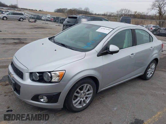 2012 Chevrolet Sonic LT with VIN 1G1JC5SH0C4162034, listed as a IAAI auction lot 41967195 with 87,086 mi miles and . Bid and sale history available at DreamBid. Image 17.